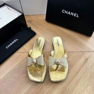 Chanel Coco Thong Flat Sandal