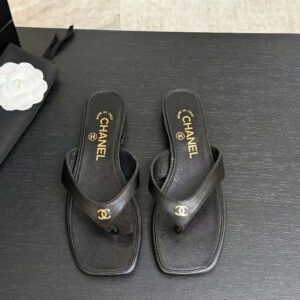 Chanel Coco Thong Flat Sandal