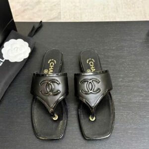 Chanel Coco Thong Flat Sandal