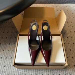 Saint Laurent L’entracte Slingback Pumps Shoes 10cm