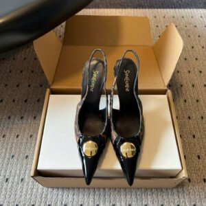 Saint Laurent L’entracte Slingback Pumps Shoes 10cm