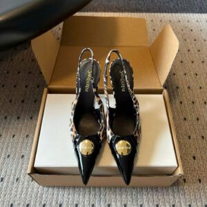 Saint Laurent L’entracte Slingback Pumps Shoes 10cm