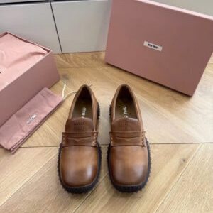 Miu Miu Leather Loafers – Fall/Winter 2026 Edition
