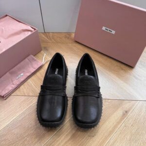 Miu Miu Leather Loafers – Fall/Winter 2026 Edition