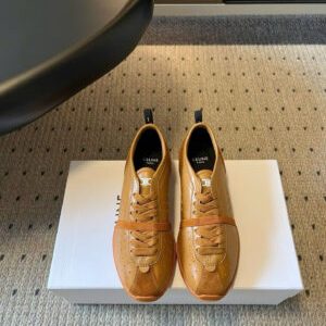 Celine Soft Sneaker in Stretch Lambskin, Suede Calfskin & Lambskin