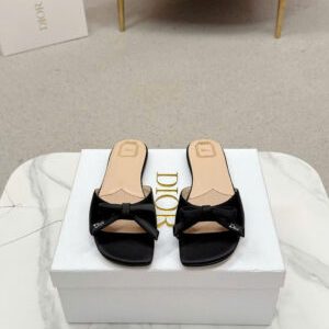 Dior Bow Soupir Diorivera Slides