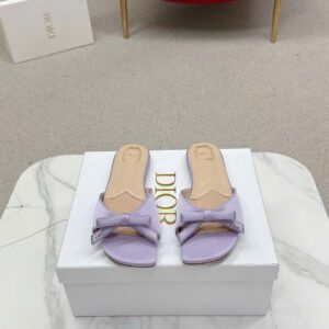 Dior Bow Soupir Diorivera Slides