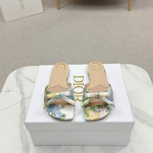 Dior Bow Soupir Diorivera Slides