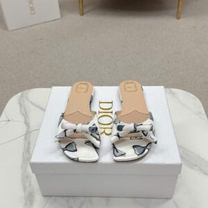 Dior Bow Soupir Diorivera Slides