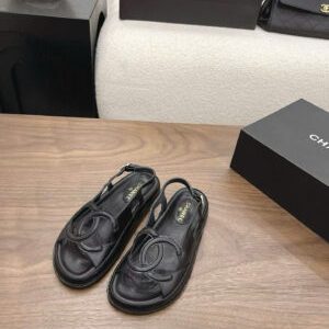 Chanel Coco Platform Sandals
