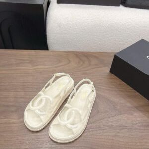 Chanel Coco Platform Sandals