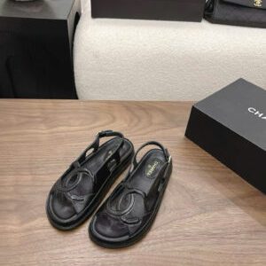 Chanel Coco Platform Sandals