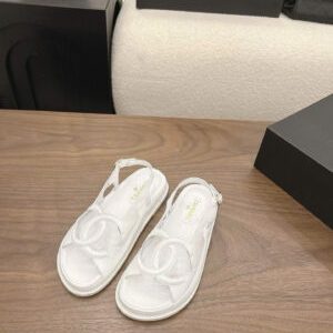 Chanel Coco Platform Sandals