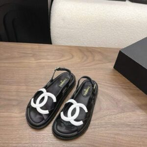 Chanel Coco Platform Sandals