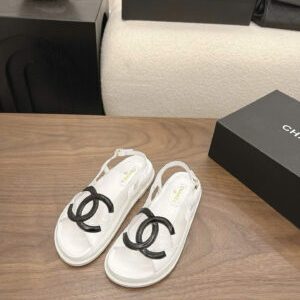Chanel Coco Platform Sandals