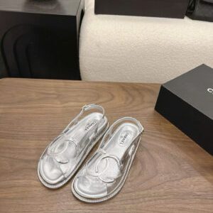 Chanel Coco Platform Sandals