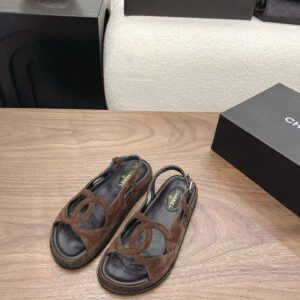Chanel Coco Platform Sandals