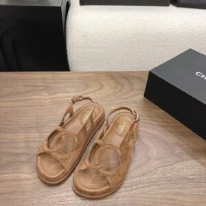 Chanel Coco Platform Sandals