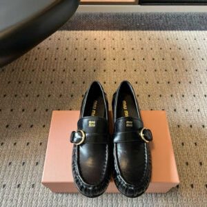 Miu Miu Leather Loafers – Fall/Winter 2026