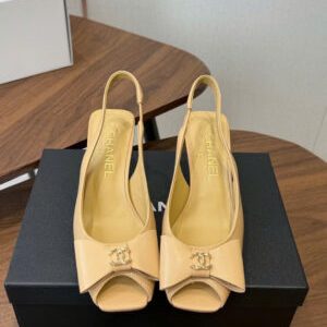 Chanel Coco Slingback Sandals 7cm