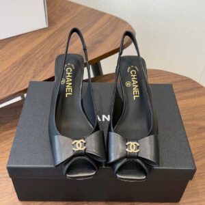 Chanel Coco Slingback Sandals 7cm