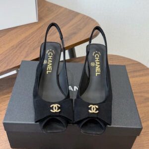 Chanel Coco Slingback Sandals 7cm