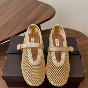 Alaïa Mesh Ballet Flats Shoes