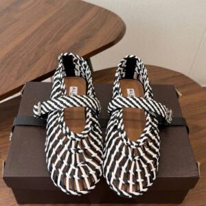 Alaïa Mesh Ballet Flats Shoes