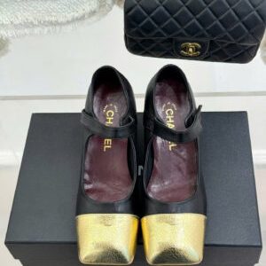 Chanel Coco Mary Jane Heeled Pumps