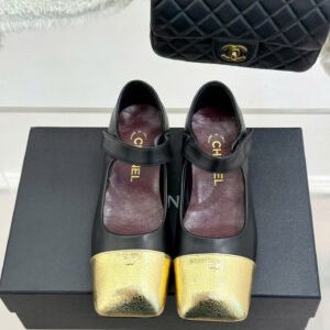 Chanel Coco Mary Jane Flat Pumps