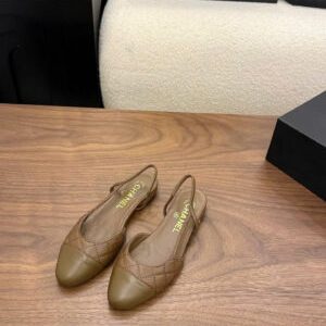 Chanel Coco Slingback Flat Shoes