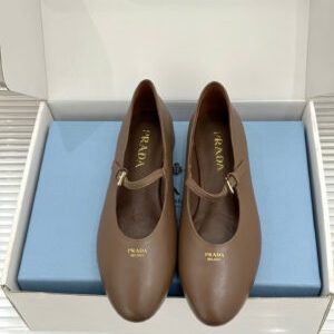 Prada Mary Jane Flat Shoes
