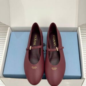 Prada Mary Jane Flat Shoes