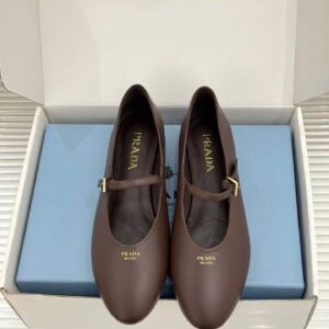 Prada Mary Jane Flat Shoes