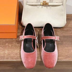 Hermès Mary Jane Ballet Flat Shoes