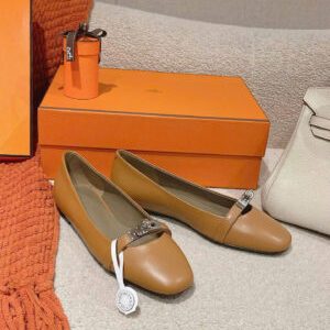 Hermès Kelly Ballet Flat Shoes