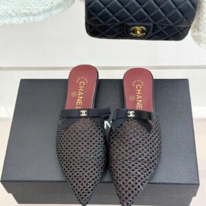 Chanel Flat Mules
