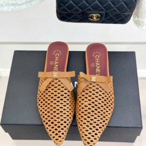 Chanel Flat Mules