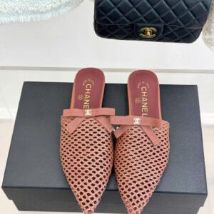 Chanel Flat Mules