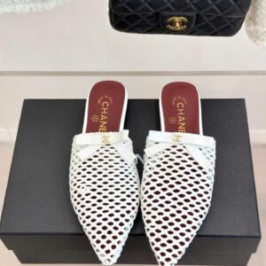 Chanel Flat Mules