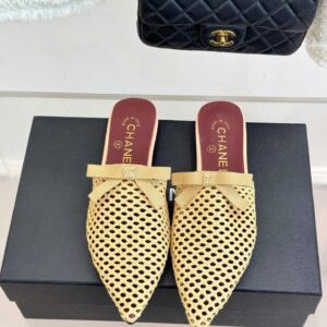 Chanel Flat Mules