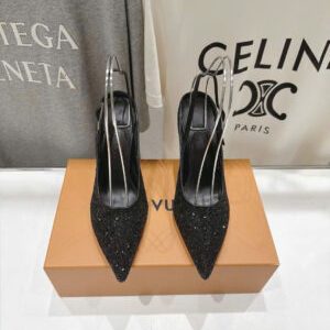 Louis Vuitton Slingback Heeled Shoes 9.5cm