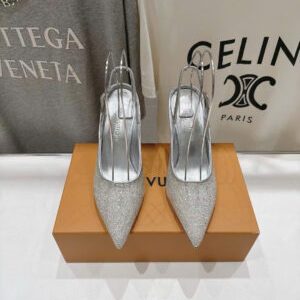Louis Vuitton Slingback Heeled Shoes 9.5cm