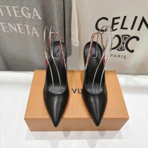 Louis Vuitton Slingback Heeled Shoes 9.5cm