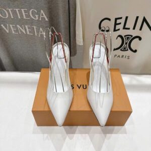 Louis Vuitton Slingback Heeled Shoes 9.5cm