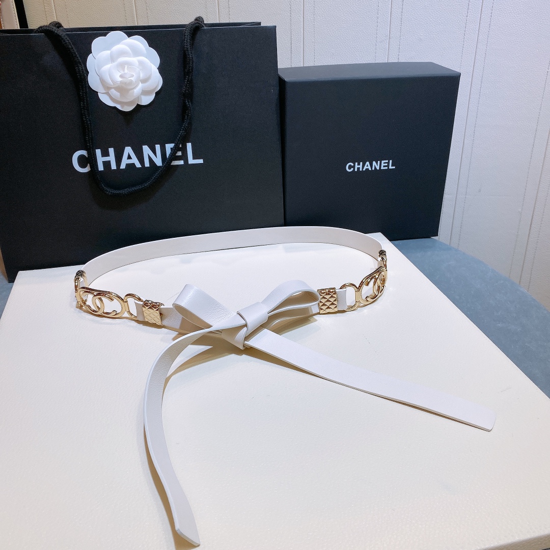 Chanel Lambskin Belt