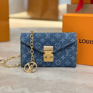 Louis Vuitton Pouch Metis Belt Monogram Denim M4622Z 13.5 x 8 cm