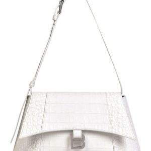 Balenciaga Downtown Small Shoulder Bag White