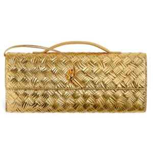 Bottega Veneta Andiamo Clutch 741511 Golden