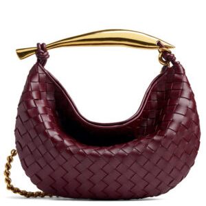 Bottega Veneta Sardine With Chain Mauve